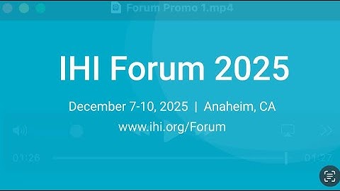 Forum Testimonial Promo 2