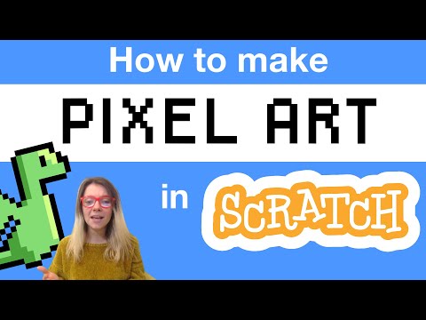 Pixel Art in Scratch 3 Ways | Tutorial