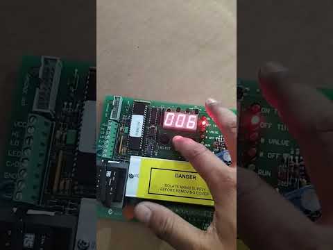 GOYEN TBMM-10 sequence timer setting for dust collector & air purging system