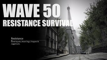 Mw3 Resistance Solo Survival Wave 50 Modern Warfare 3