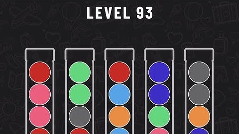 Ball Sort Puzzle Level 93 #ballsortpuzzle #ballsortpuzzlegameplay #puzzlegame #mobilegames