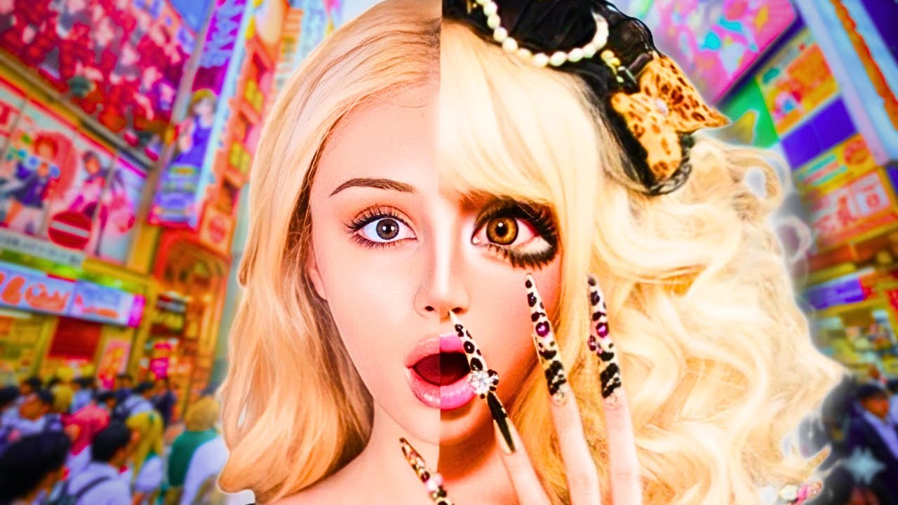 Я стала гяру в Японии на 24 часа.