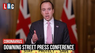 Matt Hancock hosts coronavirus briefing | Watch LIVE