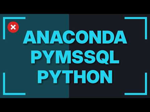 Trouble installing pymssql