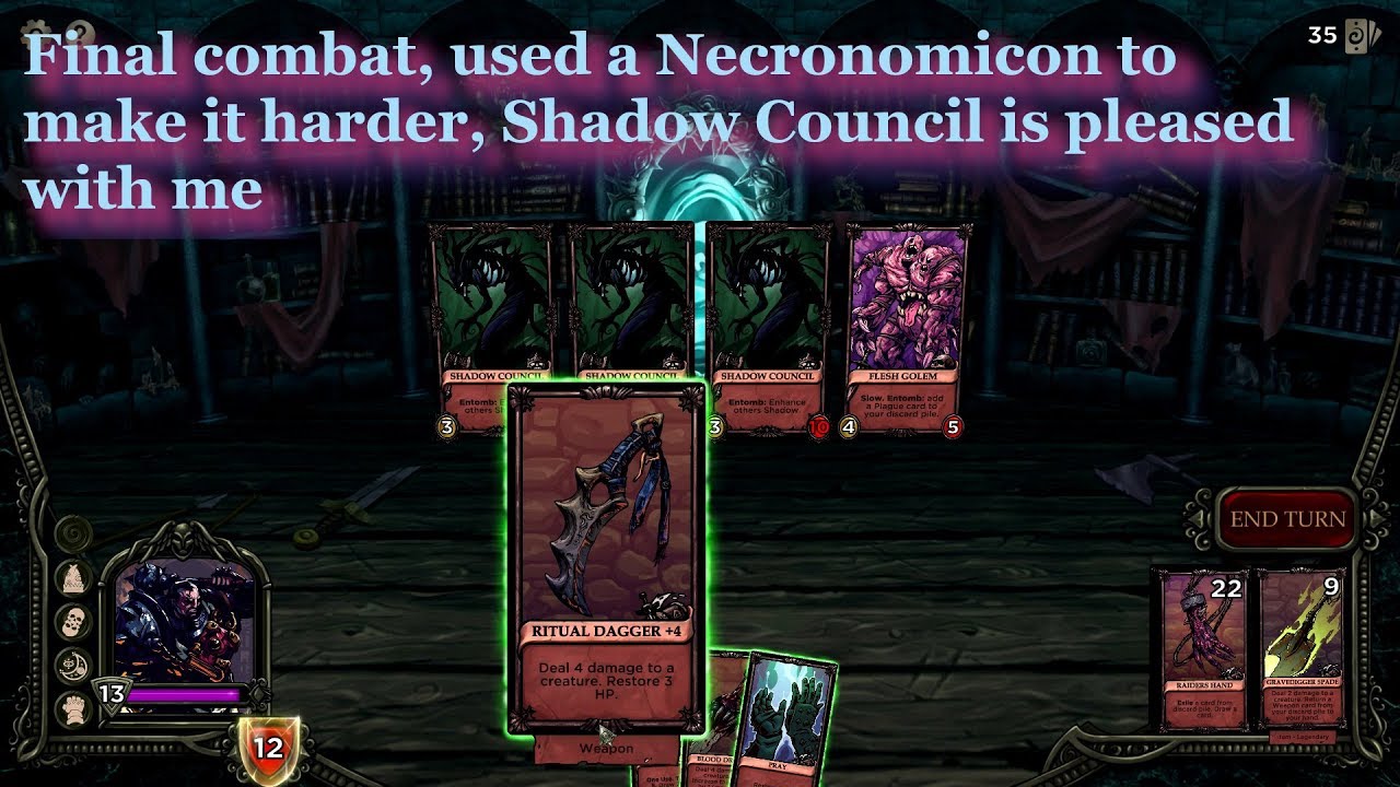 Fate Hunters full victory run with Inquisitor no upgrades , level 5 and ending