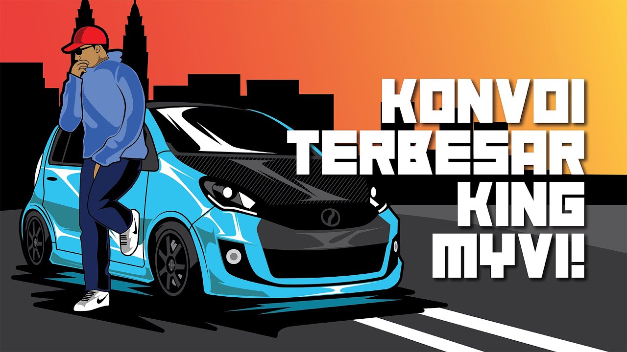 KONVOI MYVI TERBESAR DALAM GTA ROLEPLAY!
