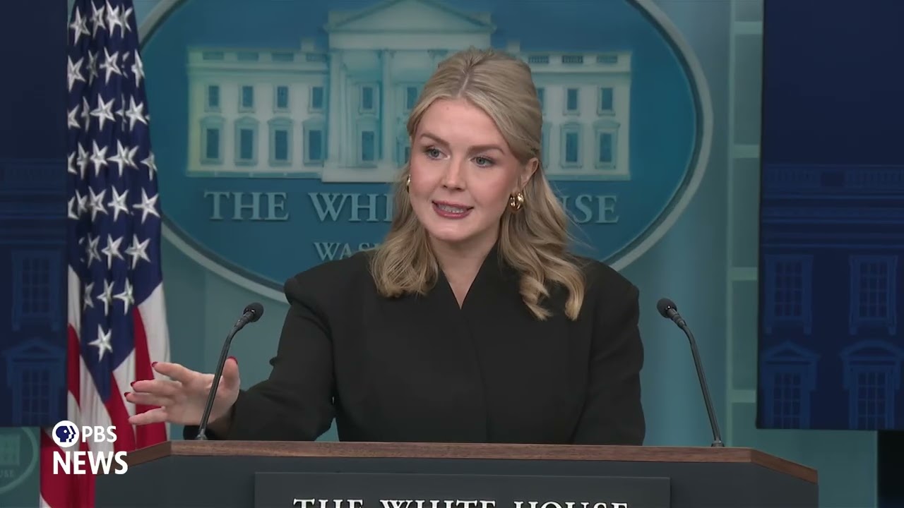 WATCH: White House says U.S. seized tanker near Venezuela for carrying 'black market' oil