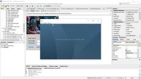 sistem inventori barang gudang pada PT LION SUPER INDO berbasis java netbeans