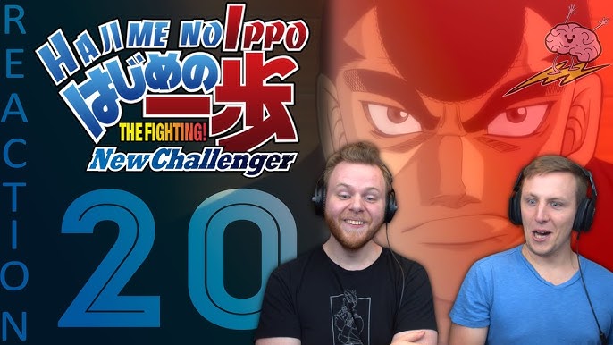 Hawk s0c0u o véio! HAWK VS TAKAMURA COMEÇA!  REACT hajime no ippo new  challenger episódio 19 