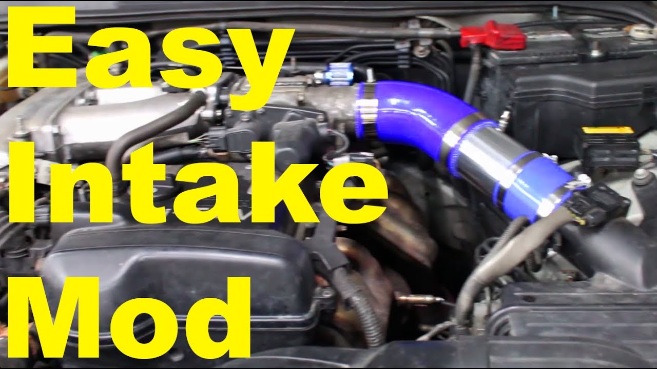 Intake Modification DIY Intake is300 Altezza is200 YouTube