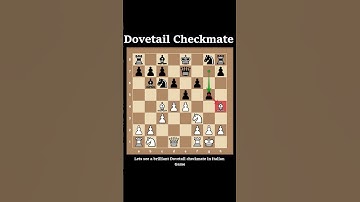 Dovetail CHECKMATE PATTERN in Chess | Italian Game
