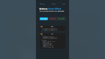 CSS Button Hover Effect Tricks 🔥 #css #shorts #coding #webdesign #htmlcss #csstutorial #cssshorts