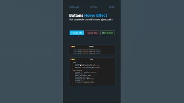 CSS Button Hover Effect Tricks 🔥 #css #shorts #coding #webdesign #htmlcss #csstutorial #cssshorts