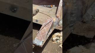 Innovative welding design on loader bicket teeth | advanced custom fabrication#weldingdesign #custo