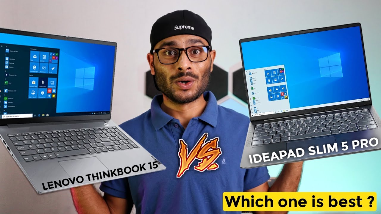 lenovo thinkbook 15 vs lenovo ideapad slim 5 pro | Which one is best under  70K ? Professional laptop - escueladeparteras