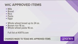 Texas WIC temporarily adds more grocery options to list of approved foods