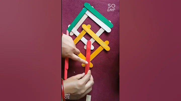 Icecream stick craft deas #shorts #bestoutofwaste #viralvideo #icecreamstick#youtubeshorts #wallmate