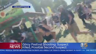 Witnesses described the terrifying moments a man opened fire on crowd
at gilroy garlic festival sunday afternoon.