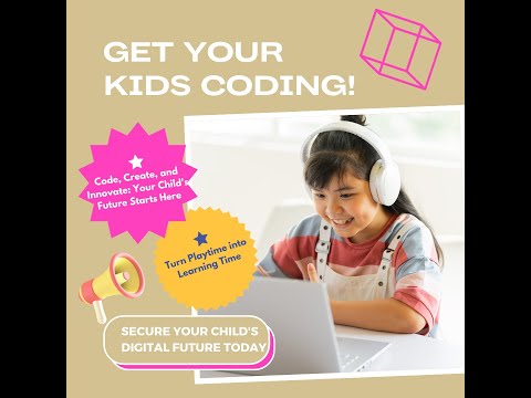 Unlock a World of Imagination and Innovation with Kids Coding and Game Development