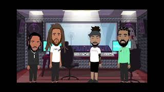 Kendrick Lamar vs Drake vs J cole how it started and ended full beef (parody)