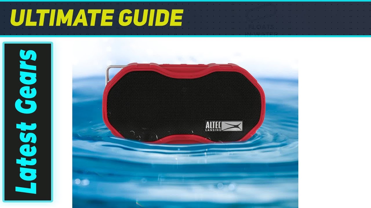 «Altec Lansing Baby Boom XL: потрясающие водонепроницаемые колонки!