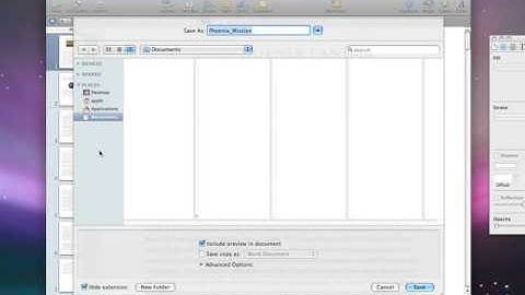 012 Apple iWork Pages Work with microsoft office