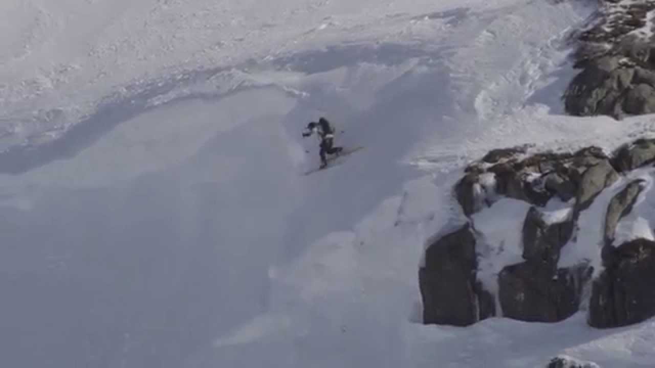Sondre Sævareid: 6th free heel, Stavanger Freeride 2015 - YouTube
