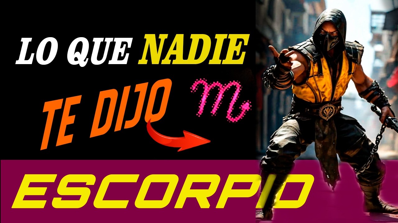 🦂 La Aterradora Realidad de ESCORPIO: Por qué nadie se atreve a decirte la VERDAD