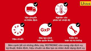 Lập bản đồ nhiệt độ (Temperature Mapping) - Rotronic