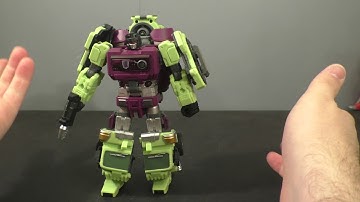 Transformers review Generation toy MIxer Truck aka Mixmaster