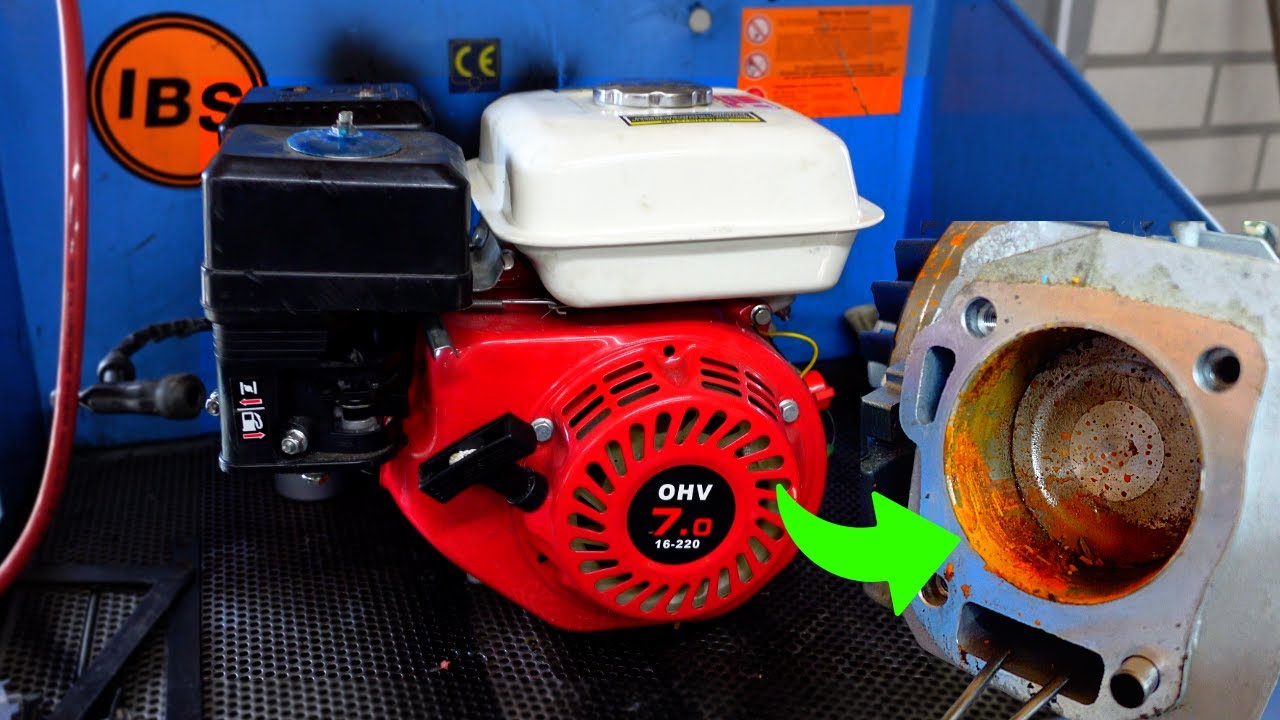 Hard Opgelicht Met Dit Vastgelopen Motorblok