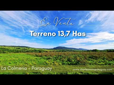 Terreno de 13,7 hectáreas en venta – Vista panorámica, bosque y arroyo – La Colmena - video