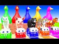 5 Giant Duck, Monkey, Piglet, chicken, dog, Lion, Sheep, Transfiguration funny animal 2023