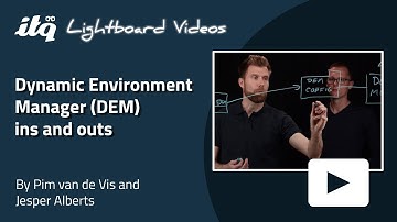 Master Dynamic Environment Manager (DEM) in a Hybrid Cloud | Lightboard with VMware & ITQ Experts