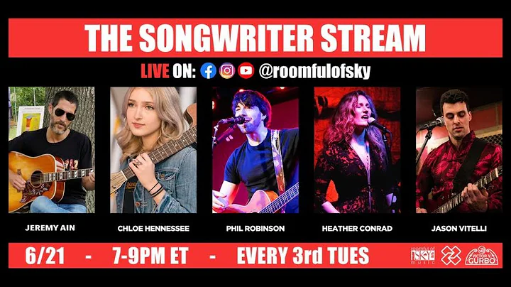 The Songwriter Stream (5 Acts, feat. Chloe Henness...