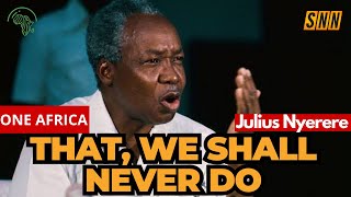 JULIUS NYERERE: THE MOST ICONIC LAST SPEECH AT THE UNITED NATIONS | ONE AFRICA