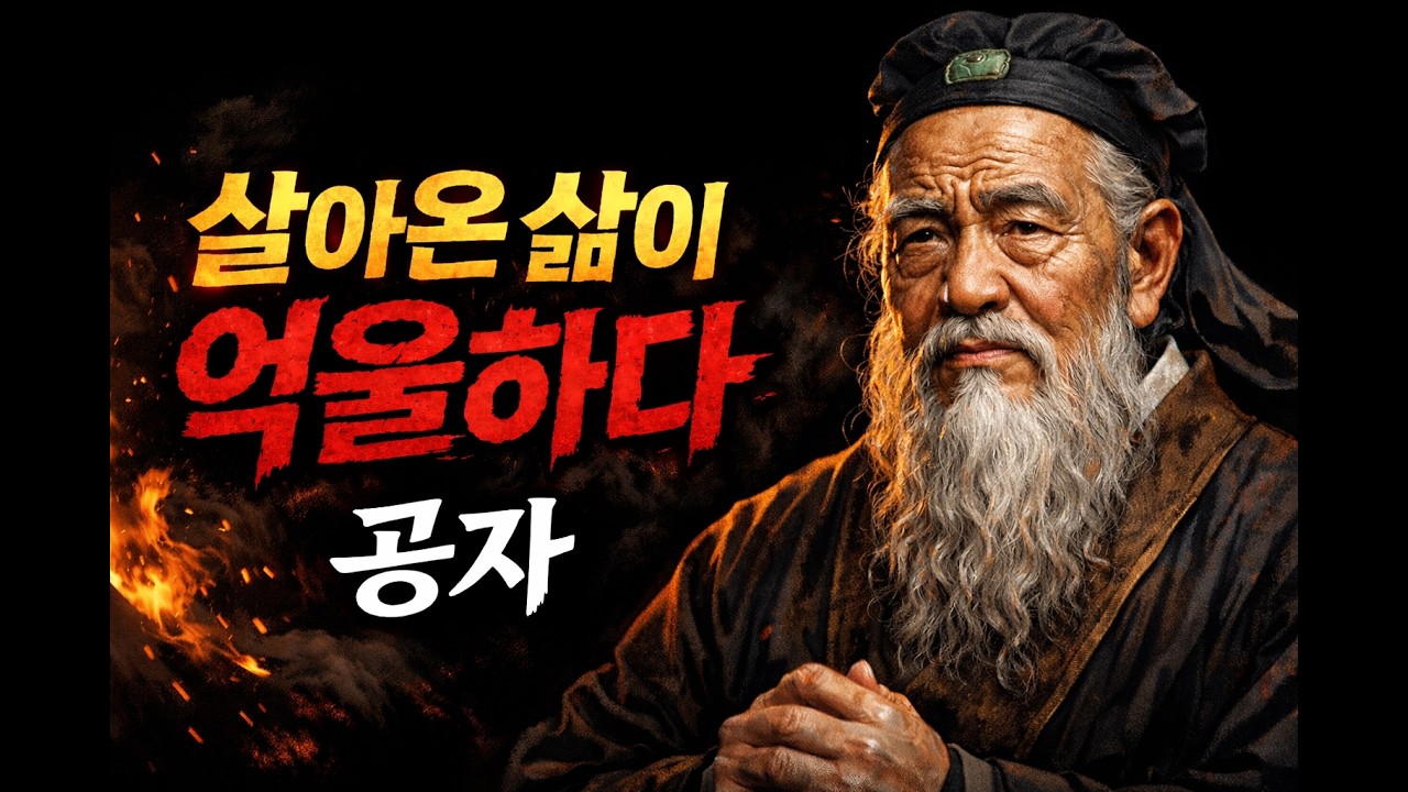 살아온 삶이 억울하다. 공자