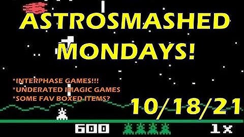 ASTROSMASHED MONDAYS! - The All Intellivision Live Stream!
