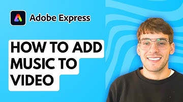 How to Add Music to a Video in Adobe Express [2025 Guide]