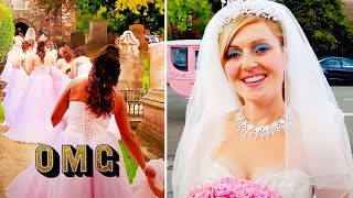 Gypsy Bride and Her 15 Bridesmaids | My Big Fat Gypsy Wedding | FULL EPISODE | OMG