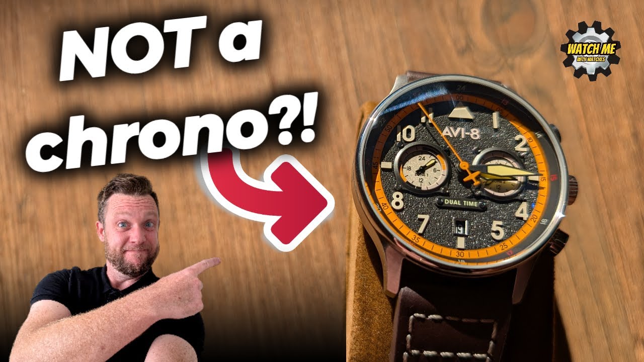 AVI8 Hawker Hurricane. This Watch Is Sadly A FAIL - YouTube