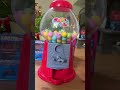 RED GIANT GUMBALL MACHINE 🐼16🌝⛽️🌈#gumballmachine #shorts #asmr