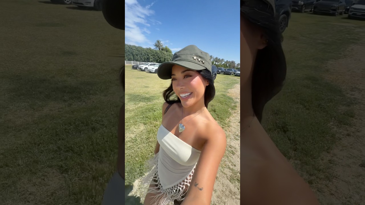 taking you with me to the Revolve Rodeo 🤠 #festival #brandevent #influencerevent #stagecoach #vlog