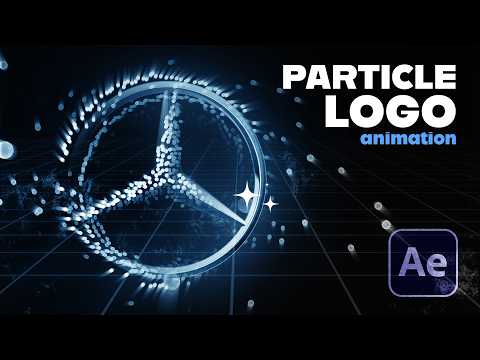 No Plugins Needed! Particle Logo Animation in After Effects