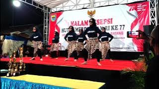 Tari Babalu Batang || Malam Puncak Peringatan HUT RI ke 77 Kelurahan Proyonanggan Utara Batang
