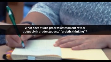 Making Artistic Thinking Visible - A Pedagogical Journey