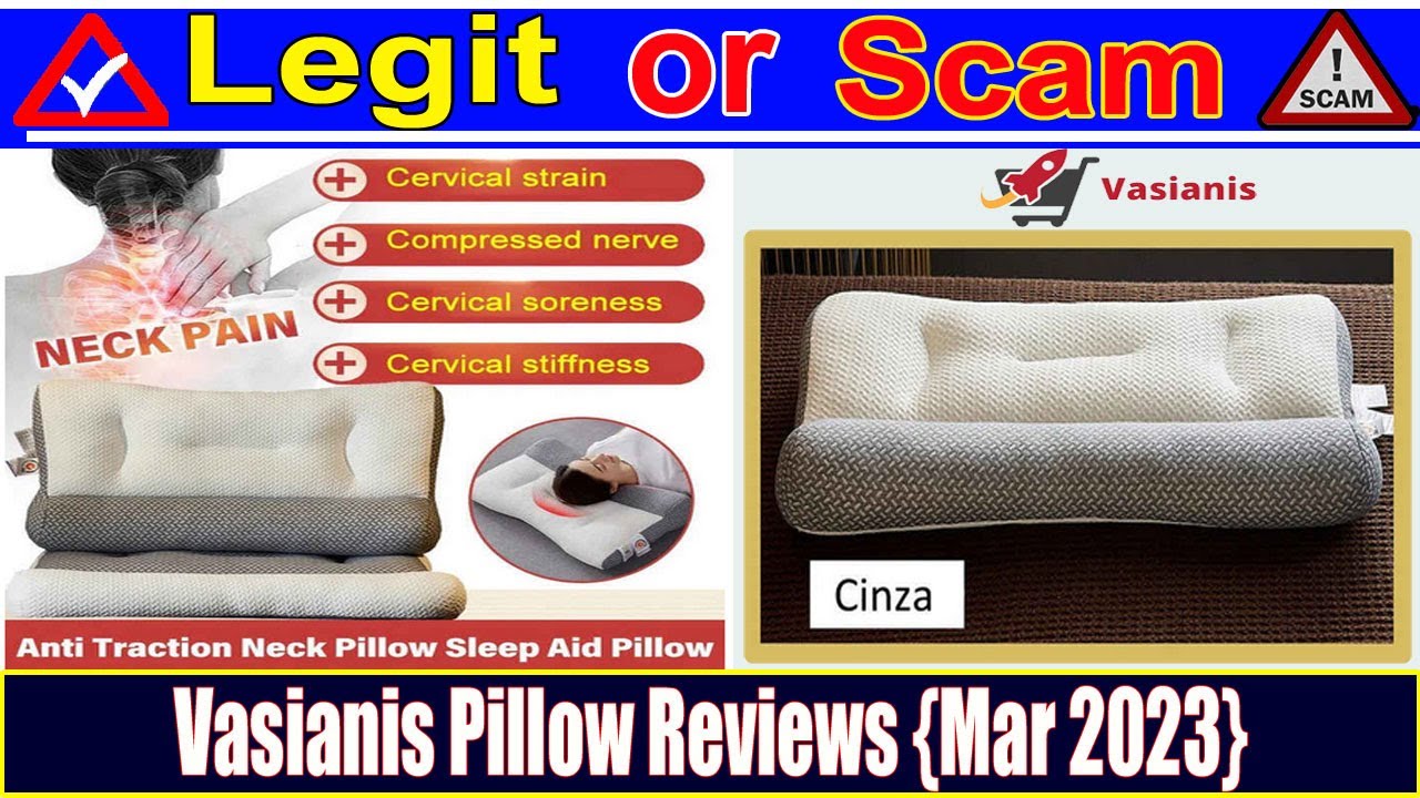 Vasianis Pillow Reviews (Mar 2023) Is It Legit Or Scam? Watch! Good