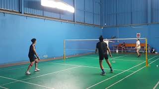 พี่มานะ-นนท์ VS พี่รุจ-อั้ม Runner Badminton 23 พ.ค. 67