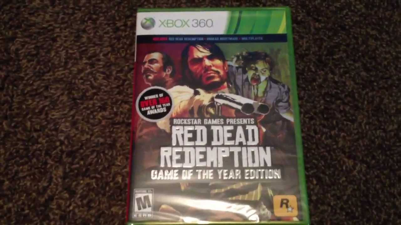 Red Dead Redemption Game of Year (Xbox 360)