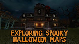 GMOD VR: Exploring Halloween-Themed Maps